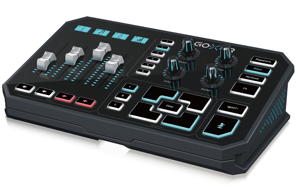 TC Helicon GoXLR | 電動フェーダーとボーカルエフェクトを搭載した4ch