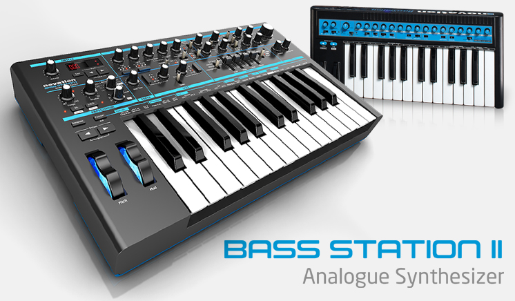 Novation Bass Station II | 3VCO搭載のアナログ・ベース