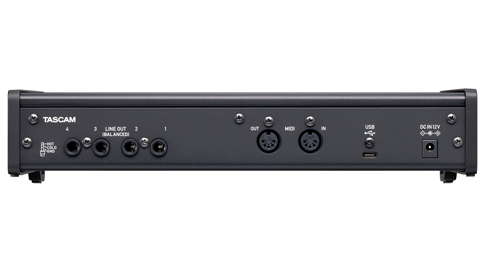 TASCAM US-1x2HR / US-2x2HR / US-4x4HR | 192kHz対応 USB Type-C採用