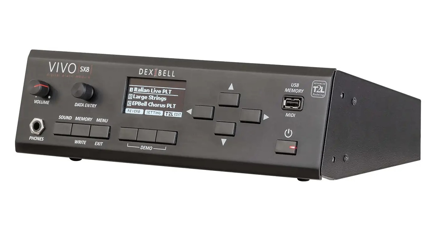 DEXIBELL ” VIVO SX8 ” | コンパクトな次世代ピアノ音源モジュール