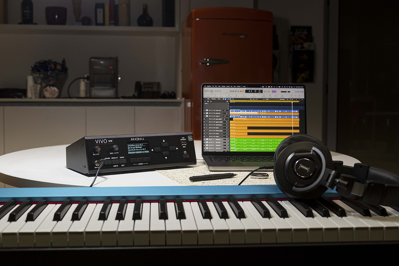 DEXIBELL ” VIVO SX8 ” | コンパクトな次世代ピアノ音源モジュール