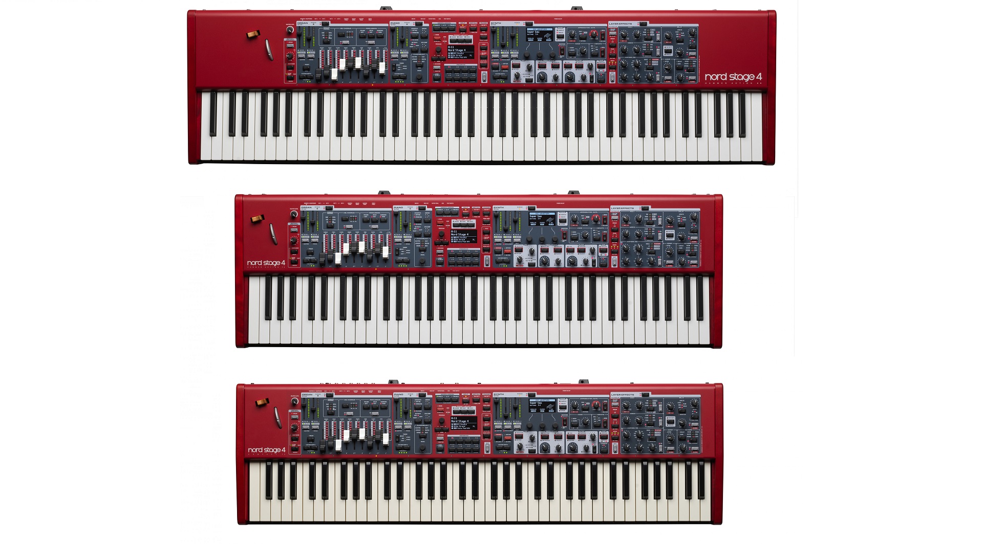 Nord Stage 4 国内発売決定！| デザインも一新された最新フラッグ