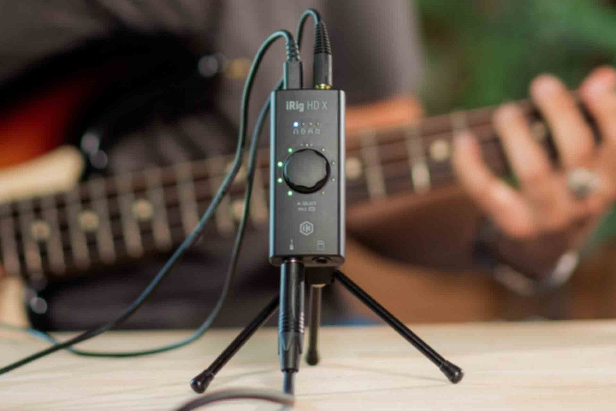 IK Multimedia iRig HD X | USB-C、24-bit/96kHz 対応高品位ギター