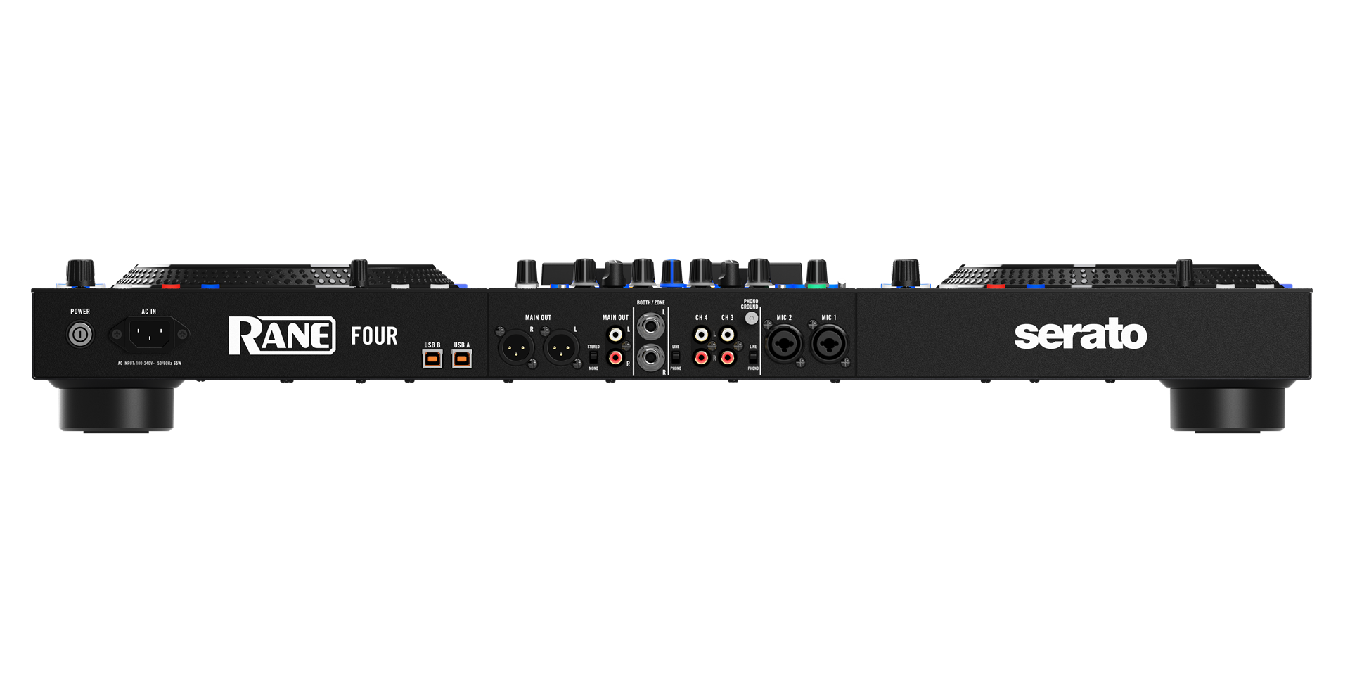 RANE FOUR | Stems機能搭載4チャンネルDJコントローラー | Digiland
