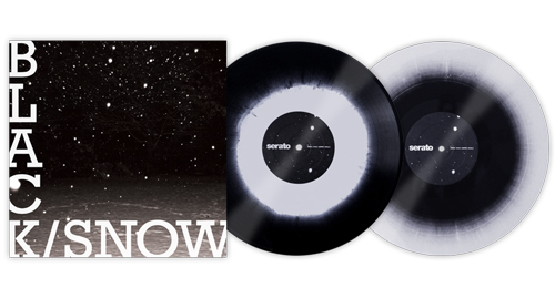 極少量の生産となるSerato コントロールバイナル限定盤 ”Black Snow