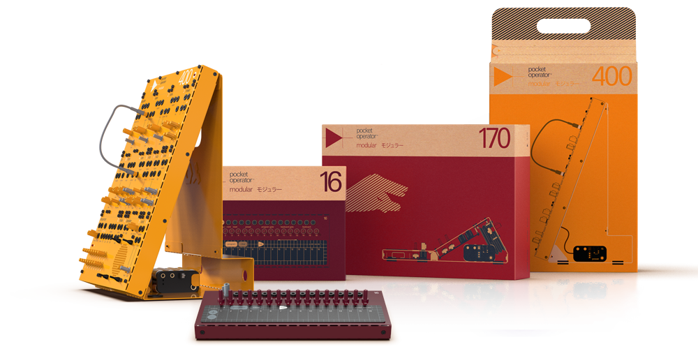 Teenage Engineering pocket operator modular | 手軽にシンセ 工作