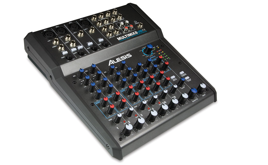 Alesis MultiMix USB FX シリーズ | エフェクト＆オーディオIF内蔵