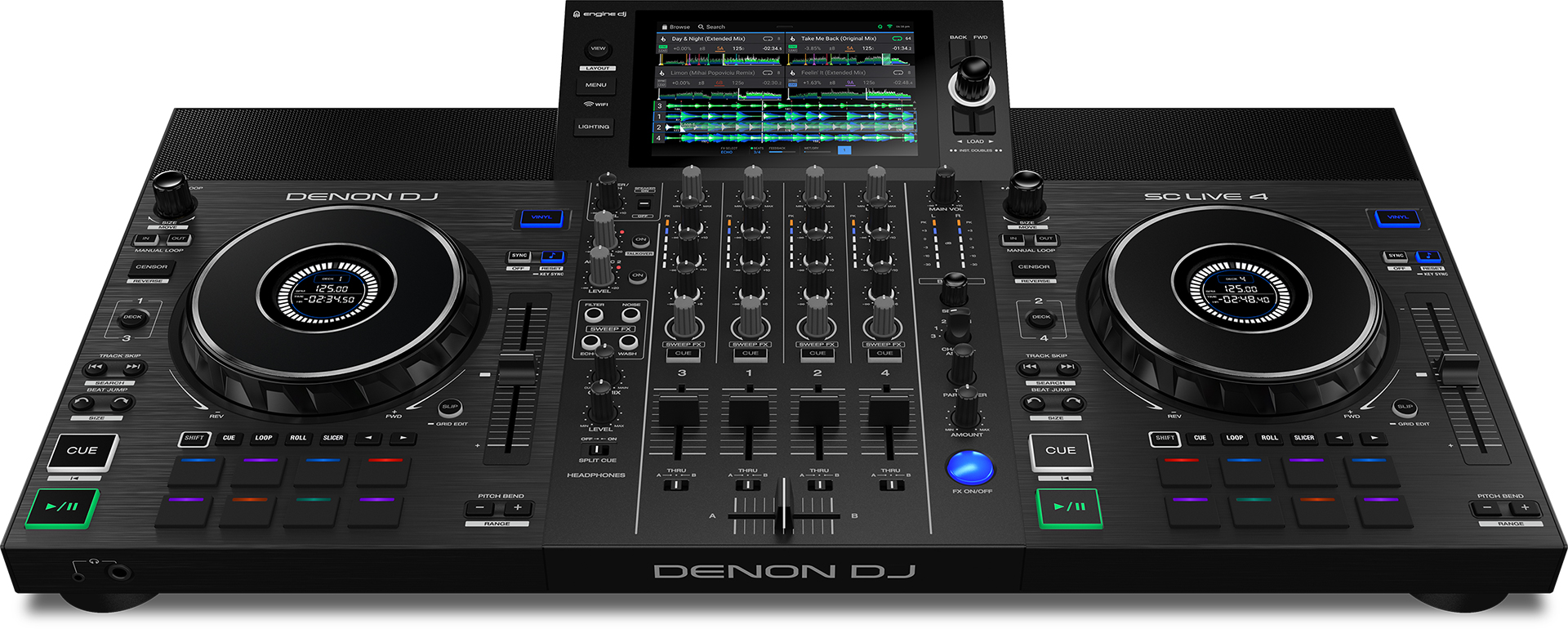DENON DJ SC LIVE 4 | DJ機材でApple MusicとAmazon Musicの音楽