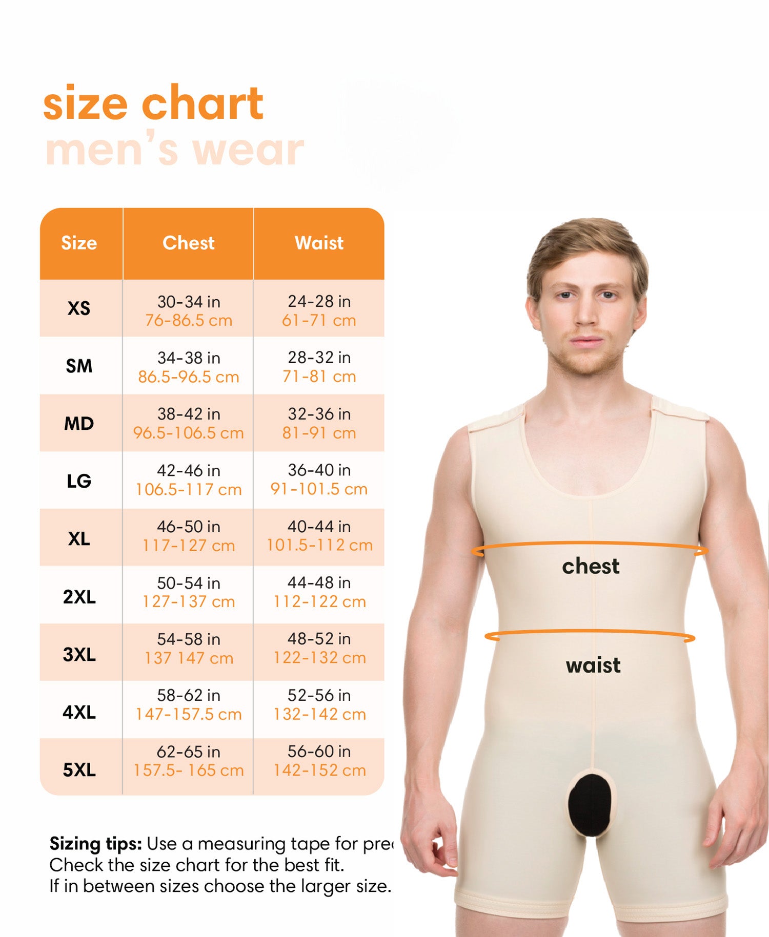 Male Mid-Thigh Compression Bodysuit w/Sleeves & Zipper (MG07