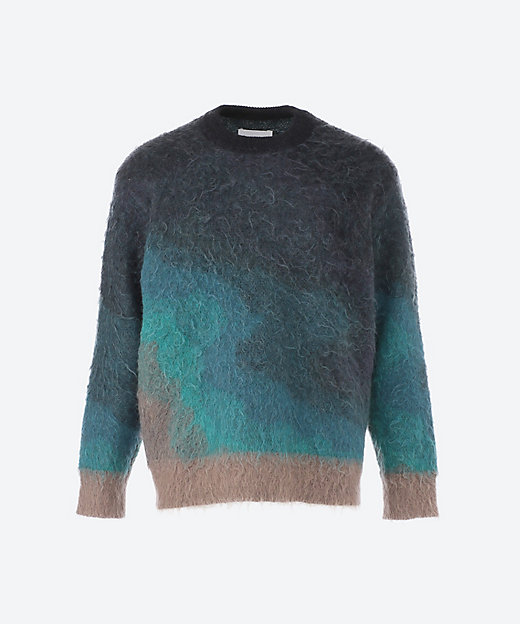 セーター GRADATION MOHAIR KNIT LS 25S―15