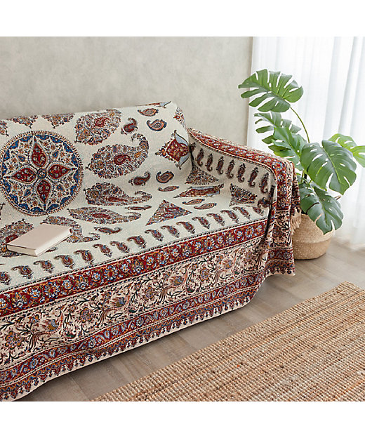 ☆手染めペルシャ更紗（マルチカバー）210×280cm 3 | 三越