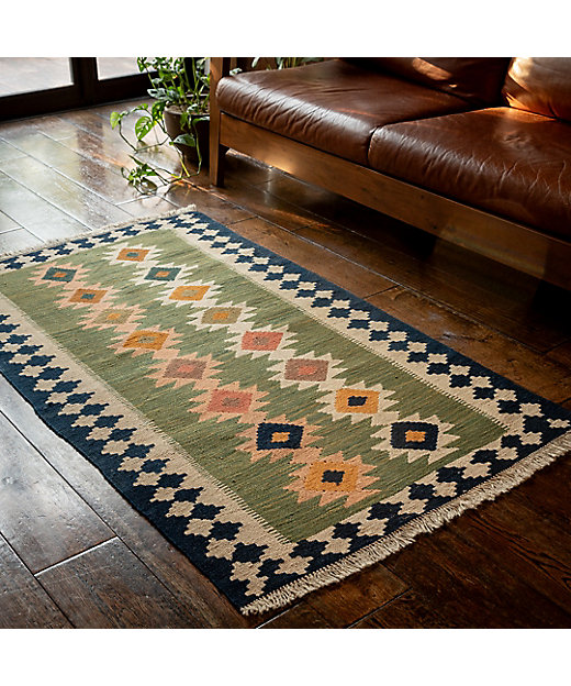 ☆ペルシャ手織りキリム ラグSサイズ 4 | 三越伊勢丹オンライン