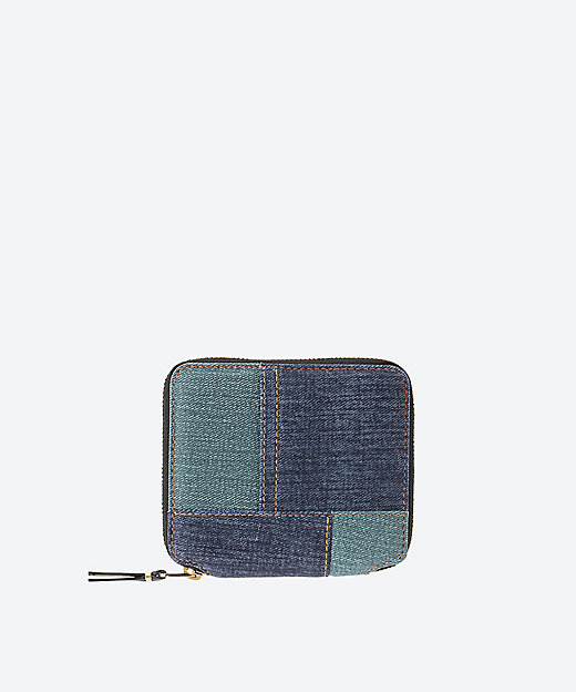 デニムポケット 二つ折りZIP財布A 8Z－P210－051