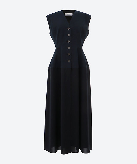 ワンピース AS2513―NV 伊勢丹新宿店別注 | AKIRANAKA (Women