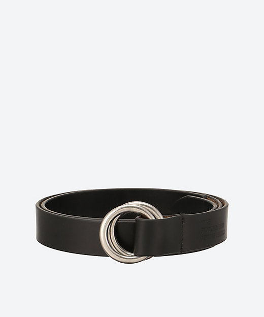LEATHER RING BELT 25FW／19349 | HYKE