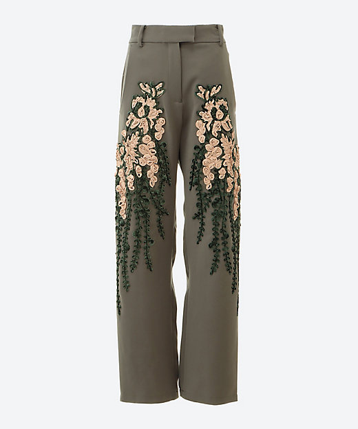 side embroidery pa F24Aー46 | FUMIE=TANAKA