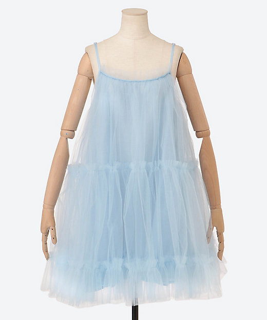 Sway Tulle Ruffle Mini Dress