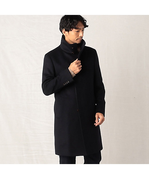 ウールカシミヤビーバー イタリアンカラーコート（5910WE04