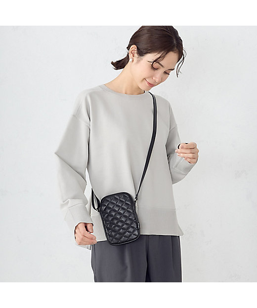 キルティング スマホ ミニショルダー（9540YG02） | MONO