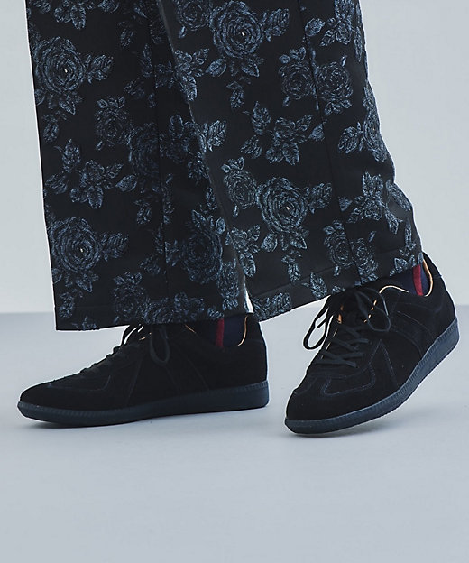 GERMAN TRAINER 別注レザースニーカー