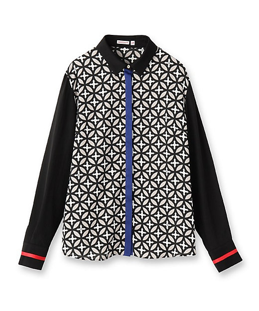 オーバーラップサークルシャツ（2002352398） | DRESSTERIOR