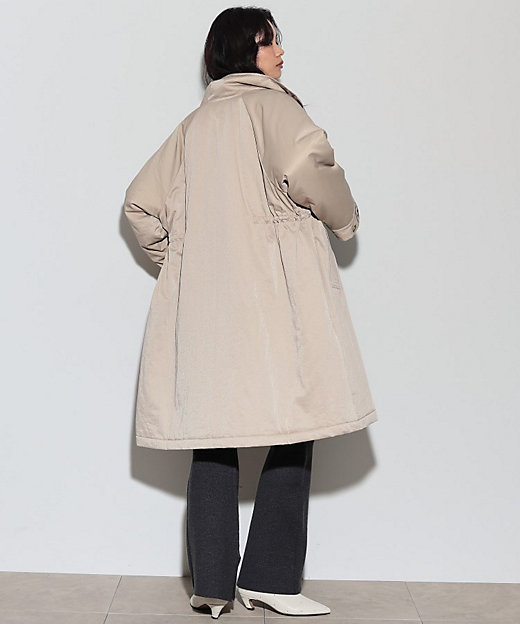 スタンドカラードロストギャバコート／モッズコート