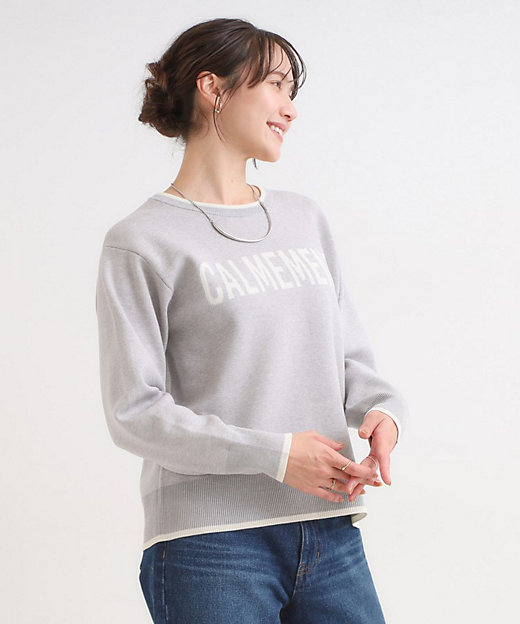 洗濯機可／毛玉レス】大人世代も取り入れやすい スウェットライク