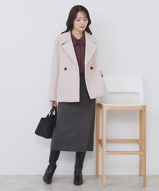 ブークレミドルコート【洗える】（2002506868） | index