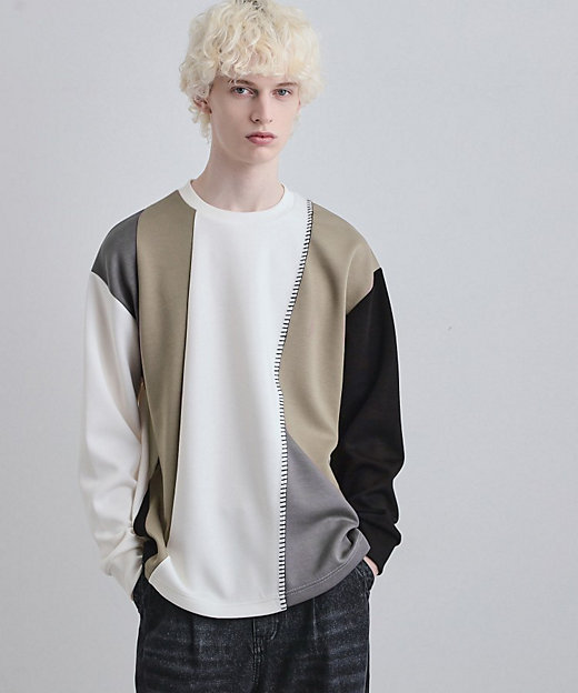 ダイヤゴナルブランケットカットソー（2002581614） | tk