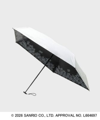 ◇【ハローキティ】晴雨兼用裏側プリント折りたたみ傘
