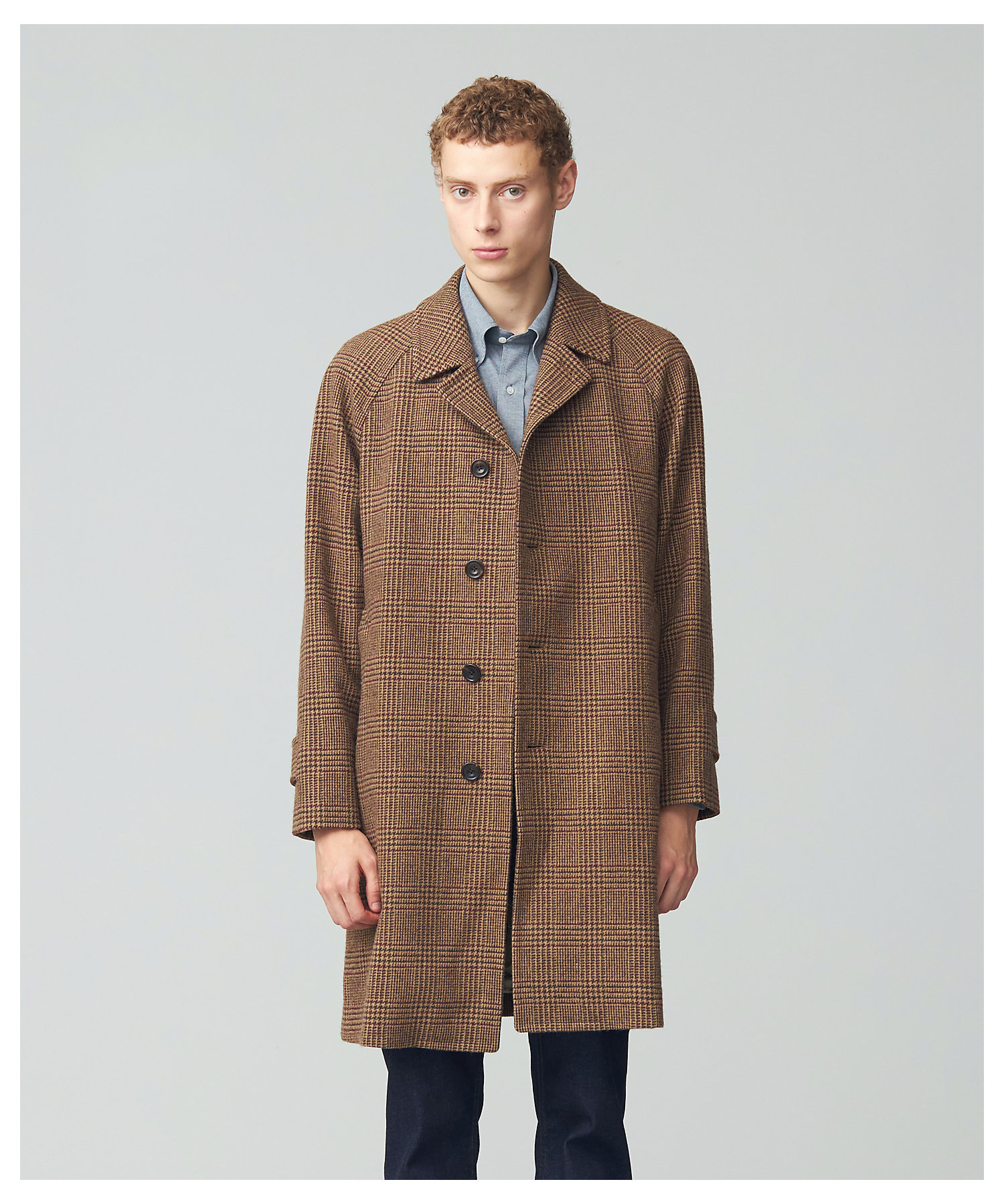 JAPAN TWEED with REAL SHETLAND】ガン