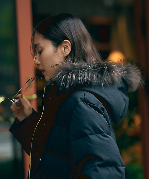 滝沢眞規子さん着用】リュクス ダウンコート（CMWWSW0513