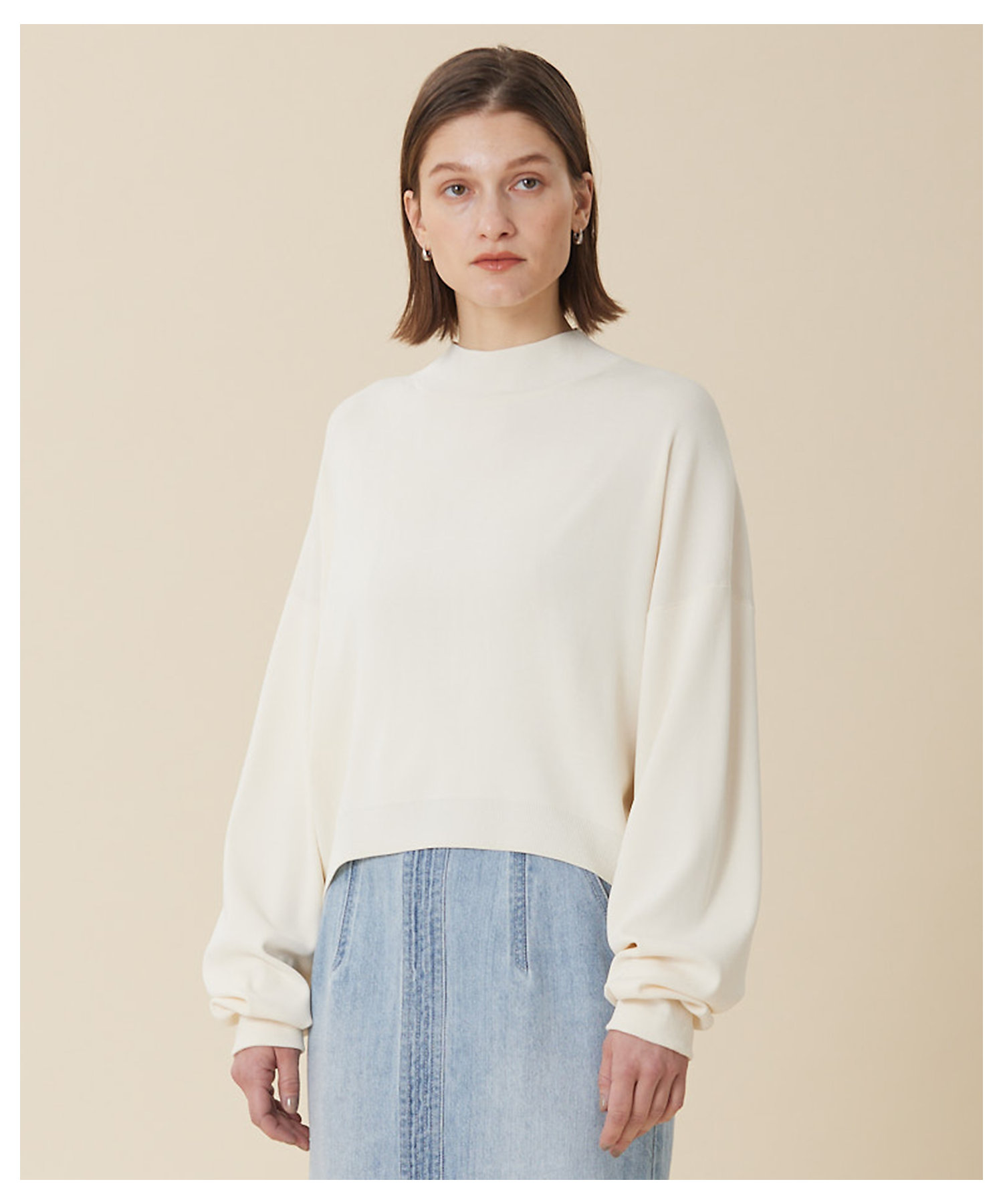 LAURA ／ クロップドトップス（KRCWCS0203） | BEIGE