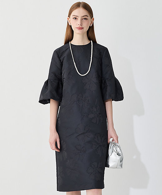 APPLAUDIR】マニフィークフラワージャカード ドレス