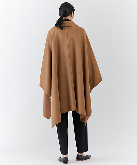 エステータ】ウールリバー ポンチョ コート（SCH6GW0941