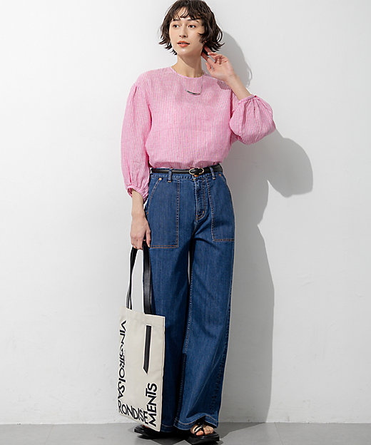 見上愛さん着用】オーバルバックル ベルト（YR3DLS0207