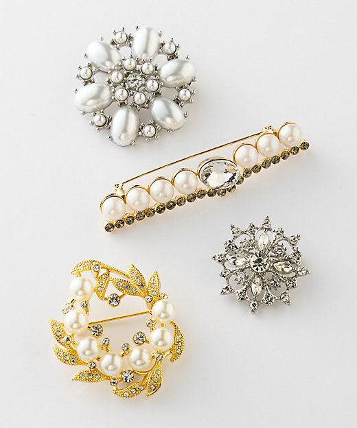 ビジューブローチ（ZZ3DCW0405） | 23区 (Women)/ニジュウ