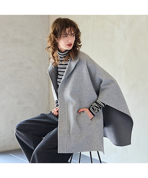 リバーシブル】リバーポンチョジャケット（81106507） | R-ISM