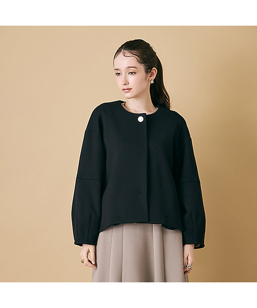 コクーンシルエットジャケット（83106502） | Rose Tiara