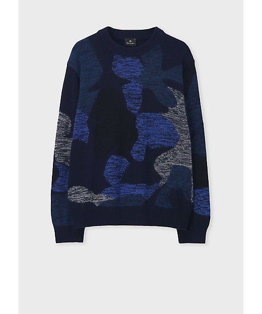 Fortune Floral” クルーネックニット