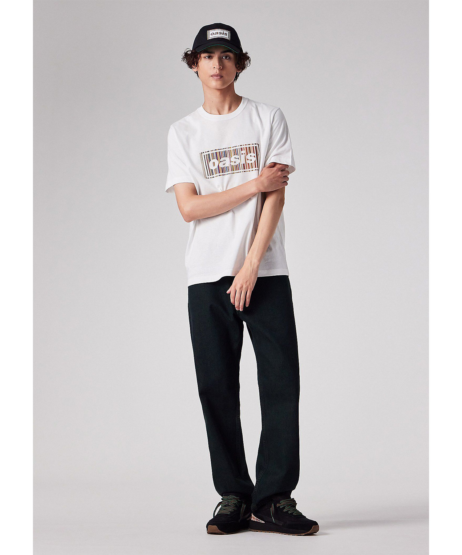 Paul Smith × Oasis シグネチャーストライプロゴ T