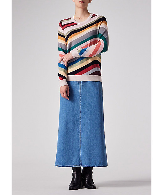 ウィメンズ メリノウール ”Swirl” ニット（255580575N