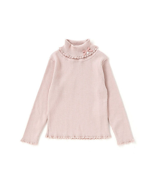 ソフトコットンリボンタートルネックセーター 1732ー77029