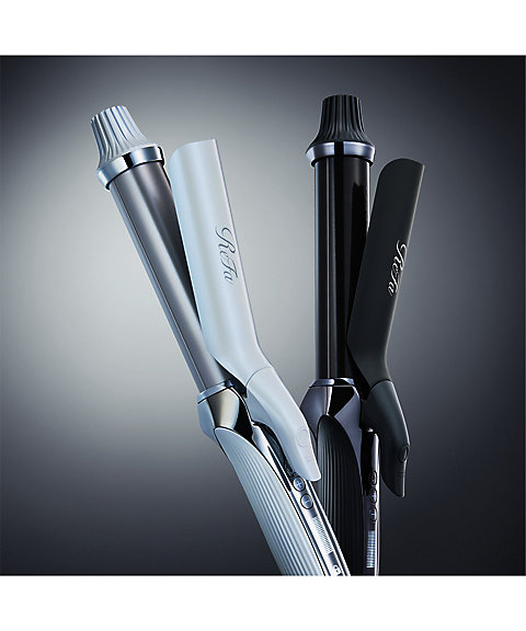 ReFa CURL IRON PRO カールヘアアイロン ブラック38mm-お洒落 オール