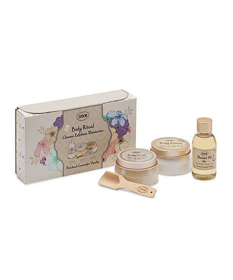 SABON（SABON） ボディリチュアルキット パチュリ・ラベンダー・バニラ