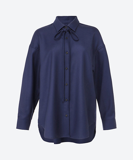 ウールサキソニーシャツ 4210700629 | ebure (Women