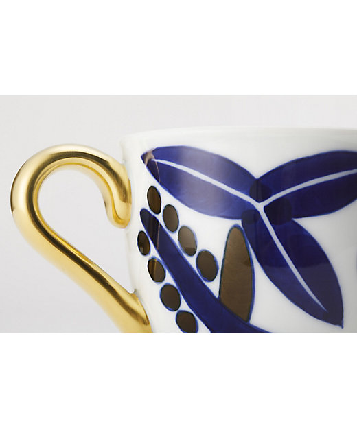 光琳風染付 三ツ足マグカップ | 深川製磁/フカガワセイジ | 三越伊勢丹