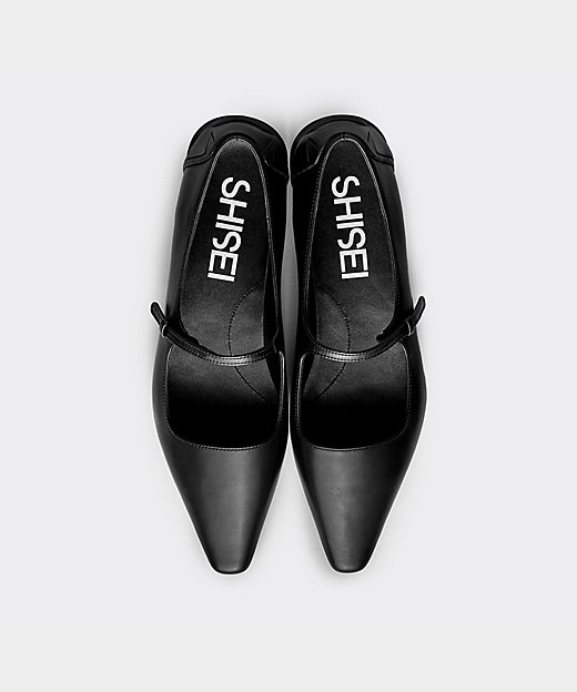 CHISEL TOE MARY JANE 53036C | SHISEI (Women