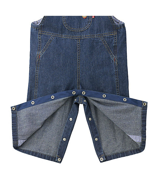 デニムオーバーオール＆セーラーカラー長袖Tシャツギフトセット | HOT