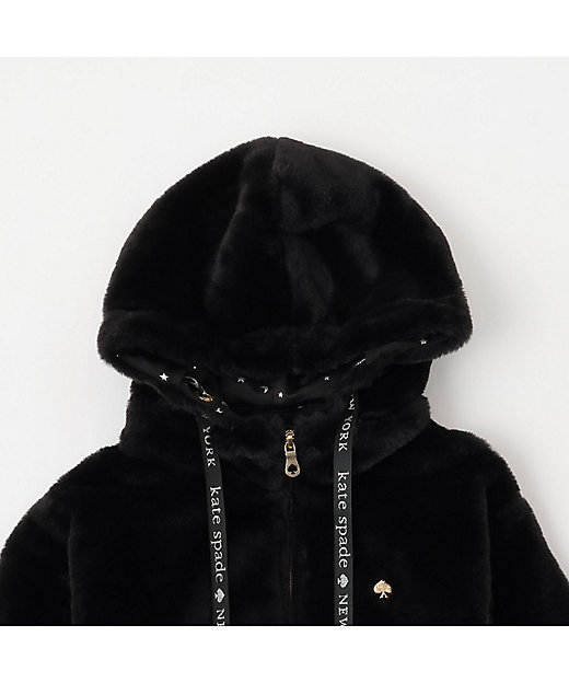 フード付きフェイクファージャケット 8754301 | KATE SPADE NEW